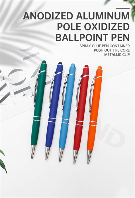 Resistive Touch Stationary Accessories Marketing Inkless Metal Pens