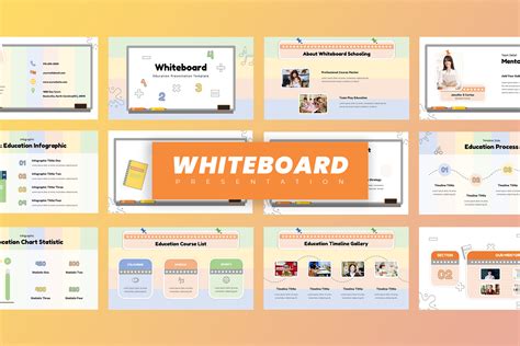 Whiteboard Education Style Powerpoint Template Tmint