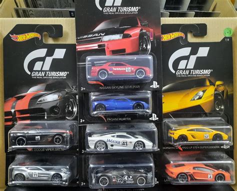 Hot Wheels Gran Turismo Complete Set Of 8pcs Hobbies Toys Toys Games On Carousell