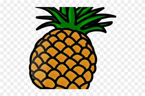 Sliced Pineapple Clipart For Kids