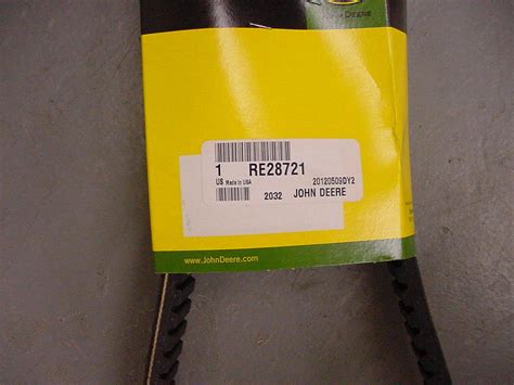 John Deere Gator Drive Belt Re X Amt A Oem Free