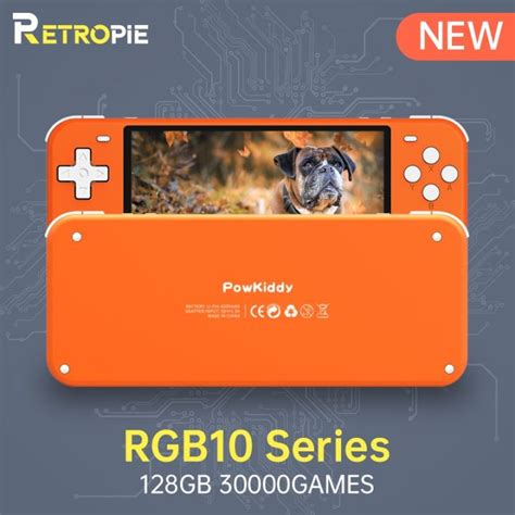 Retropie Powkiddy Rgb10 Open Source System Handheld Game Console Rk3326