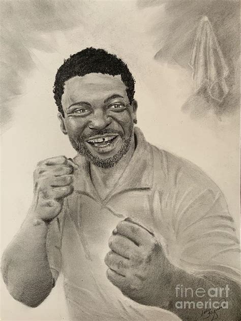 The Champ Drawing By David Hynes Fine Art America