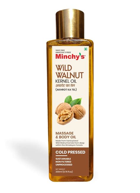 Buy Wild Walnut Kernel Oil (Akhrot ka Tel) - Minchy's