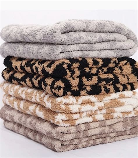 Leopard Print Throw Blanket Modern Thread Co