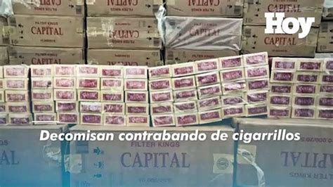 Decomisan Contrabando De Cigarrillos Valorado En 23 Millones De Pesos