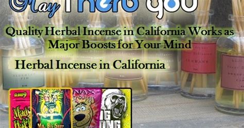 May I Herb U Quality Herbal Incense In California Works As Major