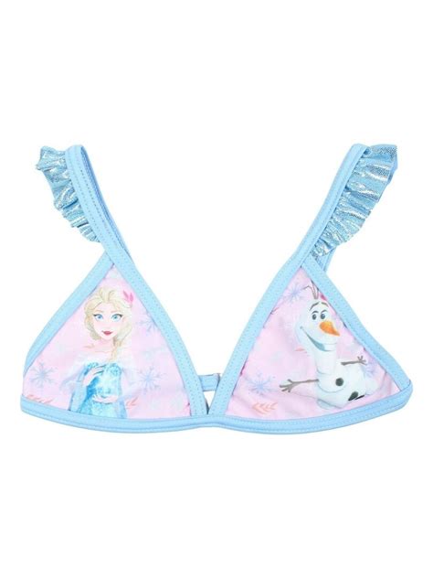 Disney Maillot De Bain fille imprimé La Reine Des Neiges Mauve