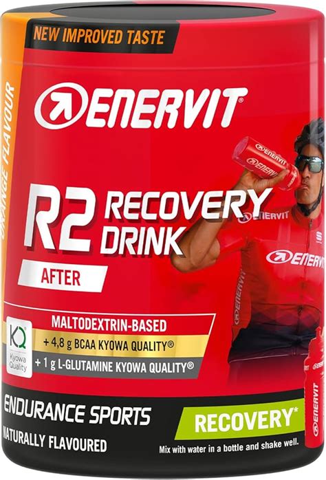 Enervit R Recovery Drink Integratore Gusto Arancia Ideale Per Il