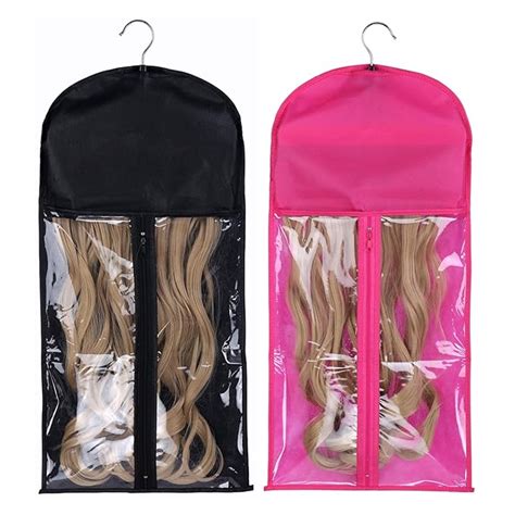 Amazon Rjmbmup Pack Portable Wig Hair Extension Storage Bag