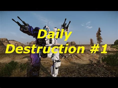 A Potent Sniper Mwo Daily Destruction Blackjack Arrow Bj A Youtube