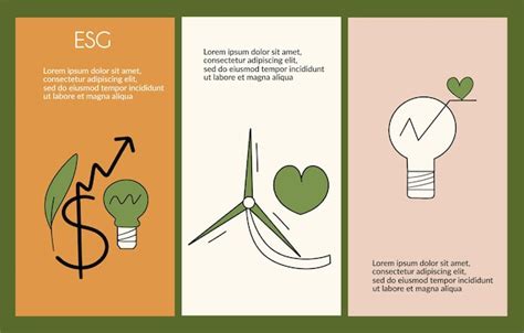 Premium Vector Sustainable Environment Green Set Of Design Templates