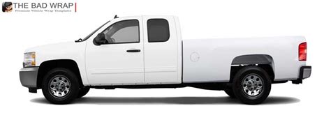 2013 Chevrolet Silverado 1500 Wt Extended Cab Long Bed 1117 Badwrap