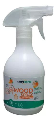 Limpiador Para Muebles De Madera Wood Spray Stanhome 500ml Meses Sin