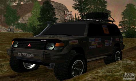 Mitsubishi Pajero Off Road Para Gta San Andreas