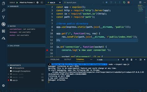 How To Debug Node Js Code In Visual Studio Code Digitalocean