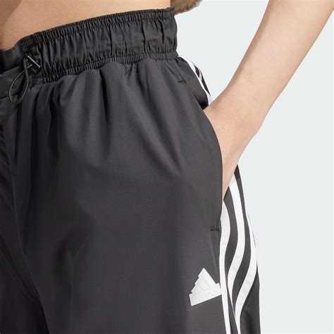 Adidas Future Icons 3 Stripes Woven Pants Black Adidas Lk