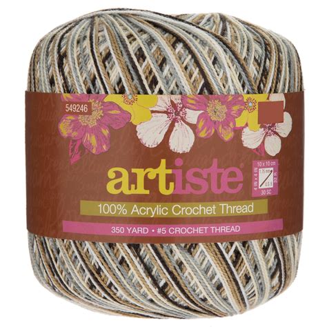 Artiste Acrylic Crochet Thread Hobby Lobby 549246