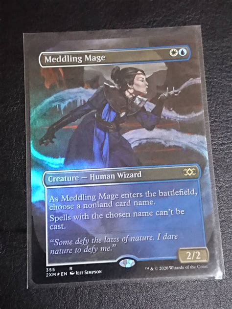 Mtg Foil 英 翻弄する魔道士meddling Mage 多色r 2xm 拡張アート版 全ての商品同梱可能金、マルチカラー｜売買さ