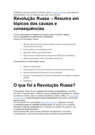 Revolucao Russa Docx