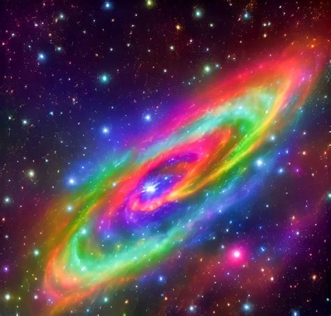 Premium Ai Image Colorful Nebula Galaxy Background