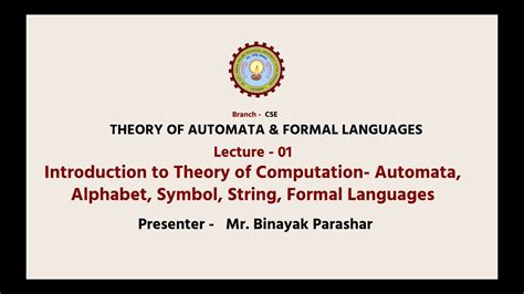 Theory Of Automata And Formal Languages Introduction To Theory Of