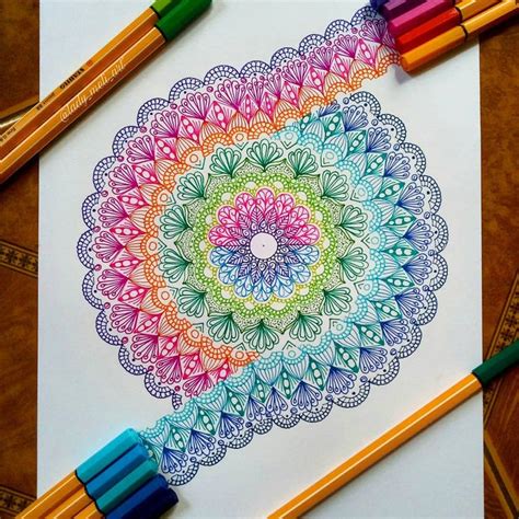 Mandalas And Zentangles Inspiration Lady Meli Art On Instagram