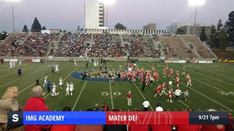 The Mater Dei Monarchs Defeat The IMG Ascenders 28 To 24 ScoreStream