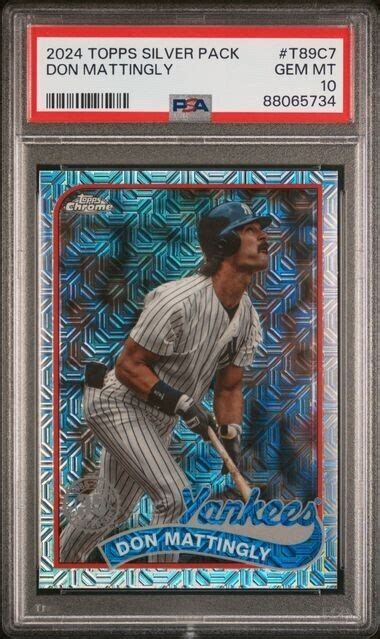 Don Mattingly Topps Base Price Guide Sports Card Investor