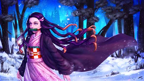 Fond Decran Demon Slayer 1920x1080 Nezuko Kamado Demon Slayer Hd ...