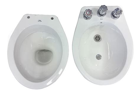 Juego Deca Marajo Sanitarios Kit Inodoro Deposito Bidet Tapa