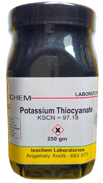 Isochem Potassium Thiocynate Gm For Lab Use Amazon In