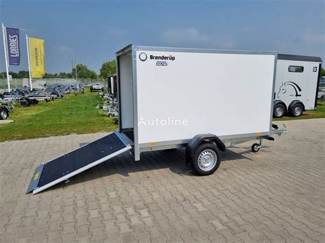 Przyczepa Furgon Brenderup Cargo Cd Ub Kontener Fourgon Box Trailer