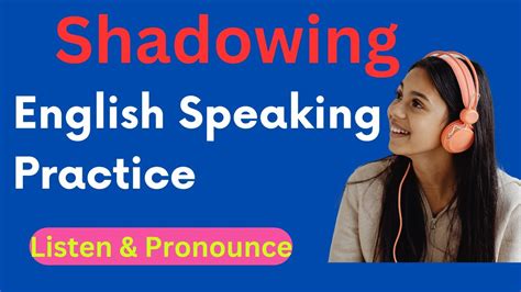 Ep 30 Shadowing English Speaking Practice Listen And Repeat Level 1 Youtube