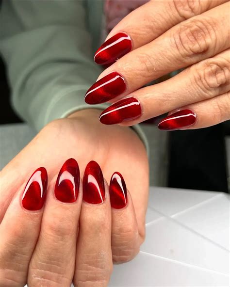 20 Best Red Almond Nail Designs Ideas Trendy Canva