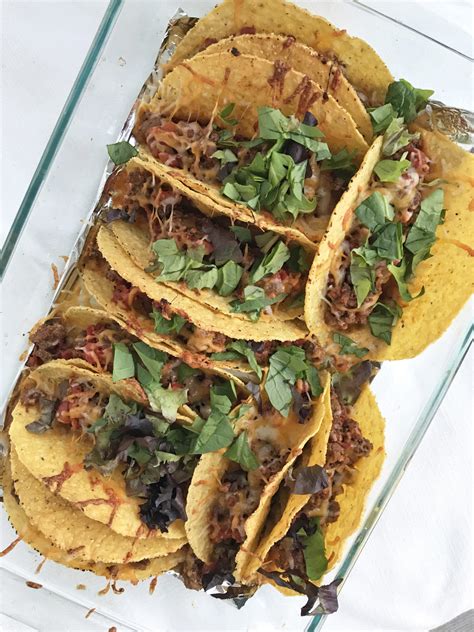 Oven Baked Taco Recipe Turquoise And Teale