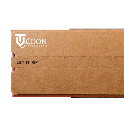 Custom Mailer Boxes With Tear Strip Tear Strip Mailer Packaging