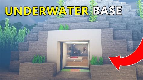 The Most SAFEST Secret Underwater Base in Minecraft! - Minecraft videos