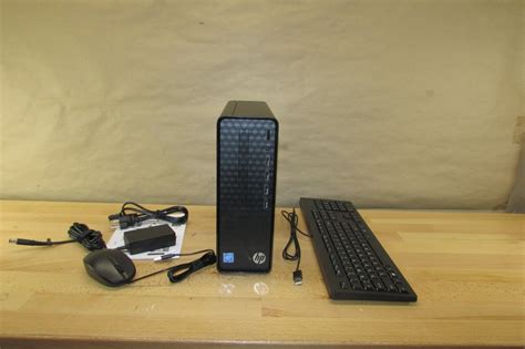 Hp S01 Af2003w Slim Desktop Intel Celeron J4025 4gb Ram 256gb Ssd 196548734207 Ebay