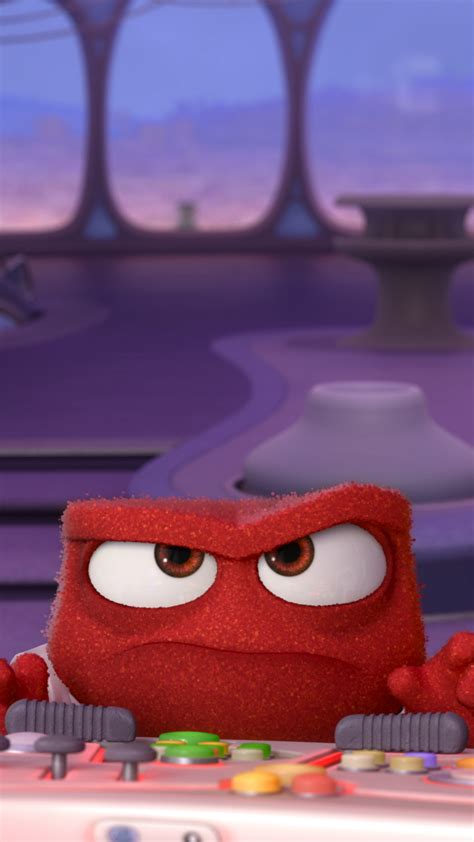 Mobile Wallpaper Movie Sadness Inside Out Anger Inside Out