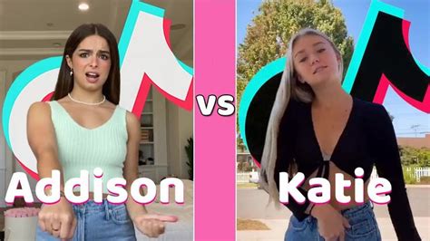 Addison Rae Vs Katie Sigmond Tiktok Dance Battle