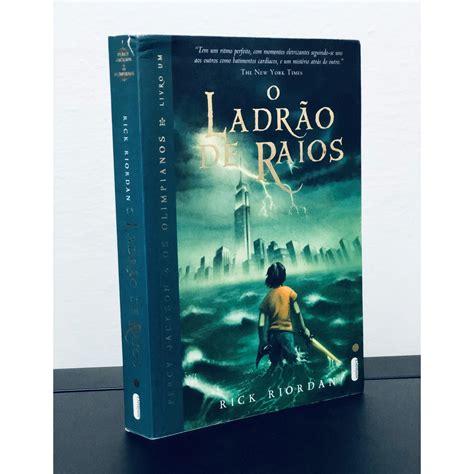 Livro Percy Jackson E O Ladrão De Raios Rick Riordan Shopee Brasil