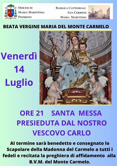 B V Maria Del Monte Carmelo Diocesi Di Massa Marittima Piombino