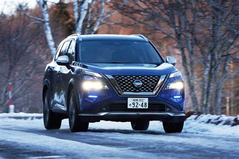 【画像ギャラリー】日産の最先端4wd「e 4orce」なら雪道もラクで楽しい！「アリア」と「エクストレイル」を雪道で試してみました