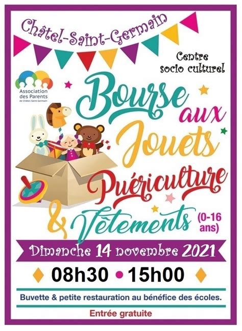 Affiche Bourse Aux Jouets Site Officiel De Ch Tel Saint Germain