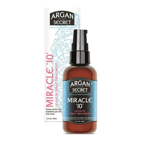 Argan Secret Miracle 10 Leave In Spray Treatment Bath And Unwind Official Stockist