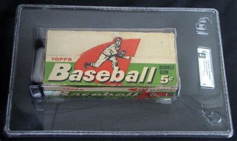 Lot Detail 1958 Topps Baseball Wax Pack Box Gai Ex Mt 6