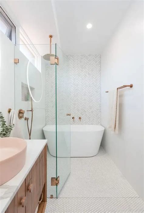 76 Edgy Penny Tiles Ideas For Your Bathroom Shelterness