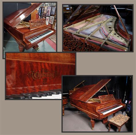 1900 Chickering Brazilian Mahogany Piano - America Classic Piano Company