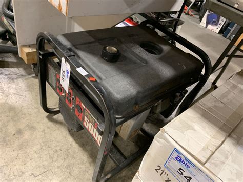 Coleman Powermate Pro Gen 5000 Portable Gas Powered Generator Able